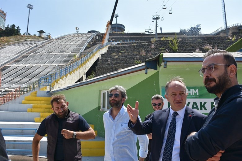 ERZURUM GSİM TESİSLERİ ŞANTİYEYE DÖNDÜ